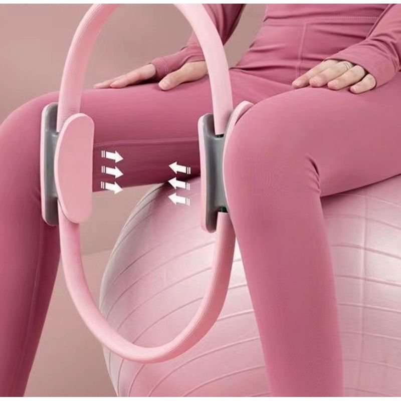 Pilates Körperformung Magie Beckenboden Muskeltraining Fitness Bein Hüfte Lift Widerstand Schleife Yoga Ring_voghion.com