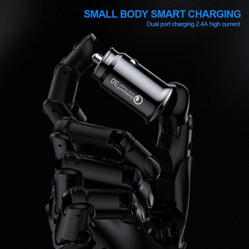3.0 Charger Fast Charging White Black Mini Shape Ph Charge Pd Slot Car C Lighter Type Mobile 20w Usb For Xiaomi_voghion.com