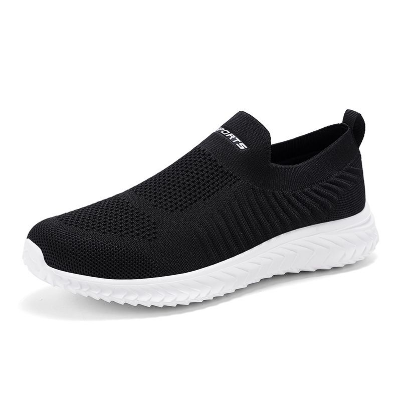 2025 Set Flying Woven Sports für Herren, leichte Übergröße, ein Fuß große Freizeitschuhe für Herren, atmungsaktive Laufschuhe_voghion.com