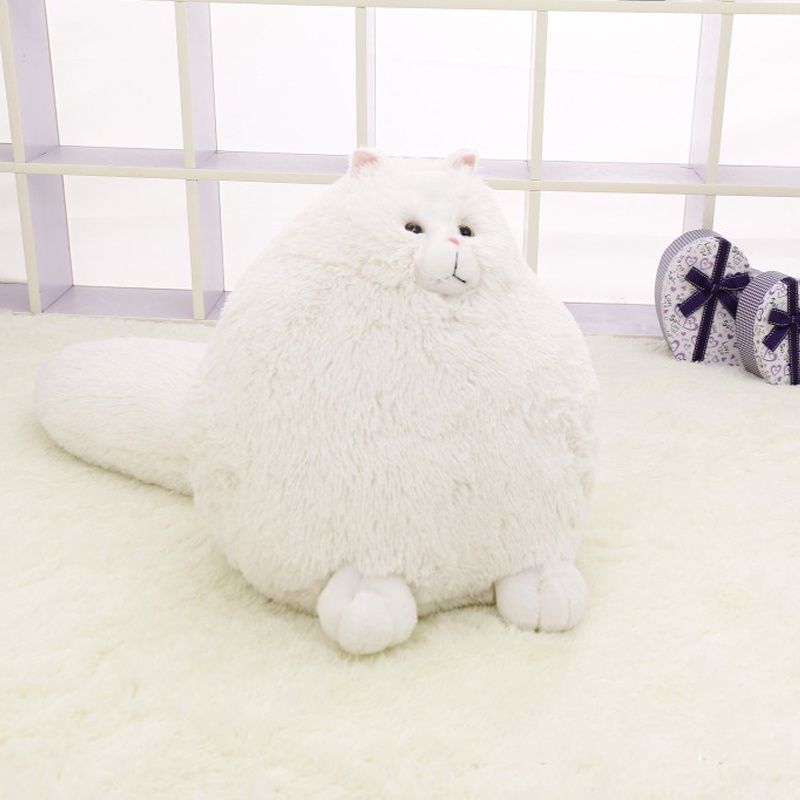 Cat Persian Longtail Cute Plush Toy_voghion.com