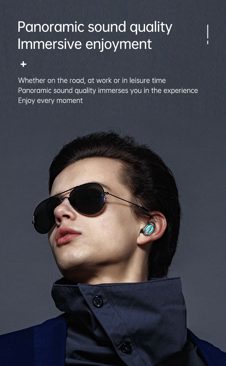 GQ03 Bluetooth Headset nei grenziwwerschreidend Kaddo Auer Display faarweg E-Sport Spill In-Ear drahtlos Telefon Ouvido_voghion.com