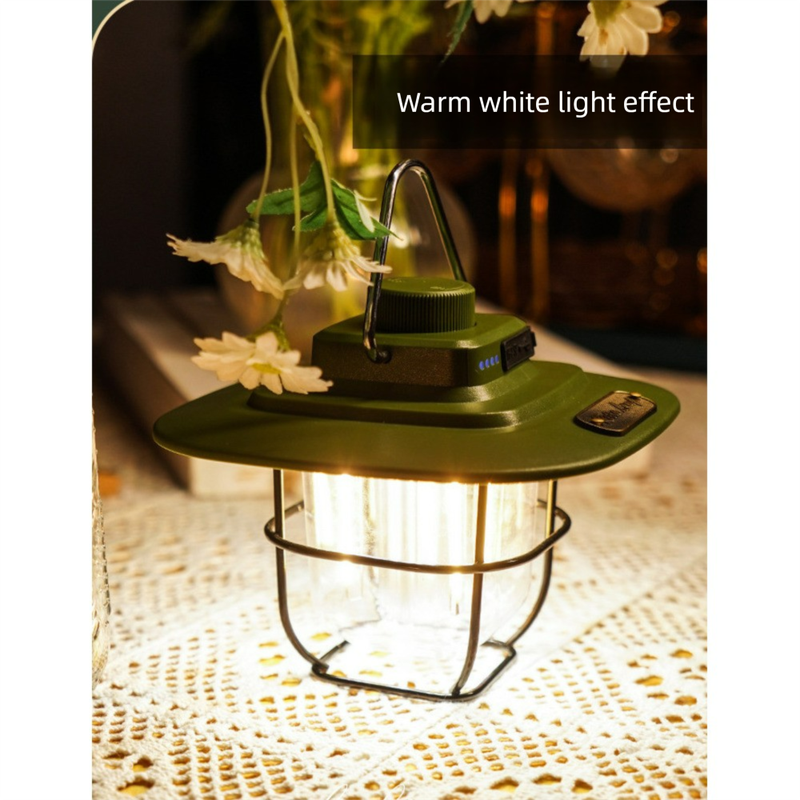 New Camping LED Portable Lantern Outdoor Atmosphere Emergency Tent Light_voghion.com