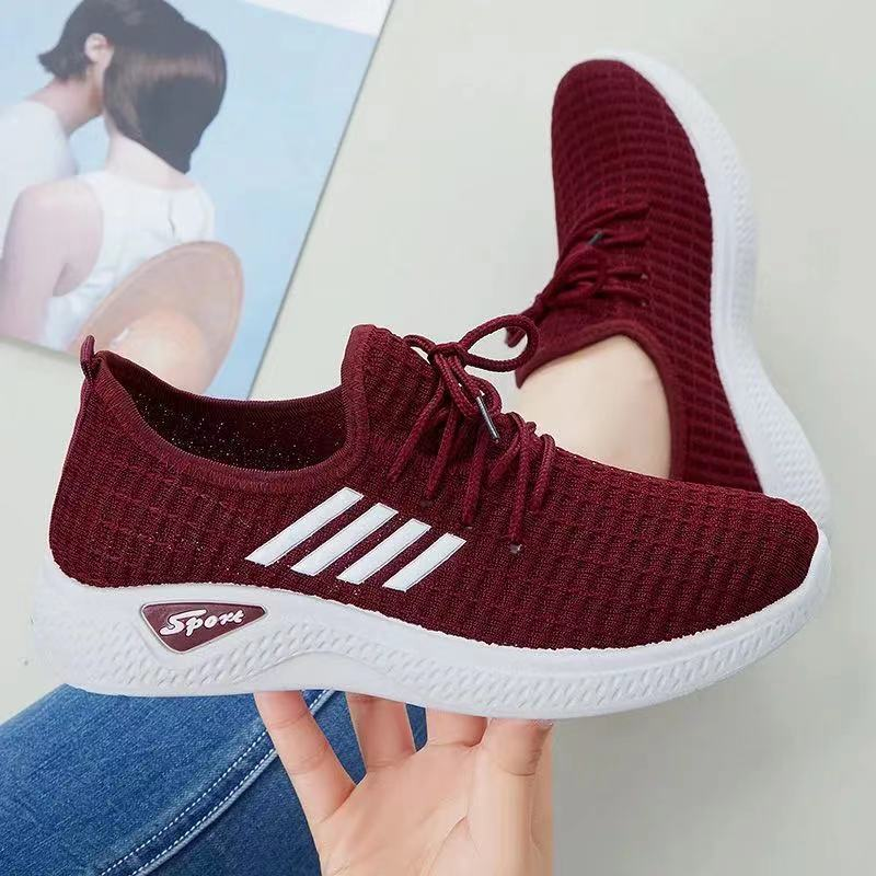 Women's Work Shoes Casual Shoes Athletic Shoes Sneakers Canvas Durable Cushioned Sneakers Footwear_voghion.com