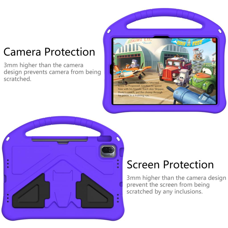 For Xiaomi Redmi Pad 10.61 inch 2022 Case Kids Safe EVA Tablet Cover Stand for xiaomi pad 5 Pro handle Shockproof_voghion.com