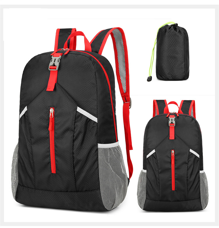 Outdoor Sport Rucksack Faltbarer Leichter Reiserucksack Wasserdicht_voghion.com