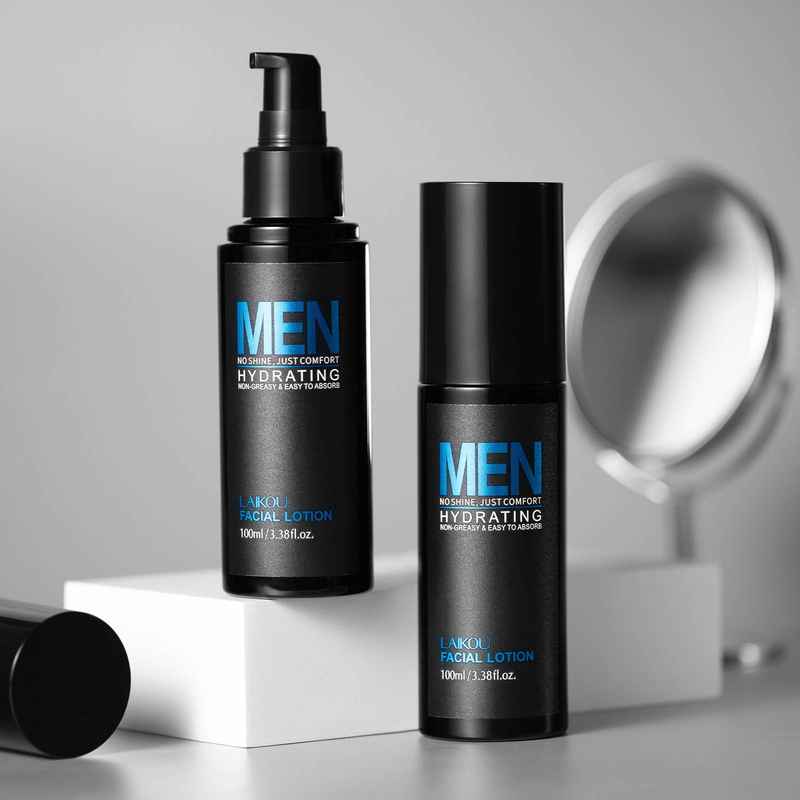 LAIKOU Men's 100ml Moisturizing & Hydrating Lotion - For All Skin Types_voghion.com