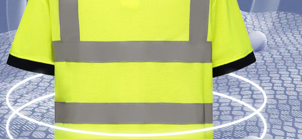 Men's Clothing Comfortable Breathable Reflective Polo Shirts Construction Site Construction Protective Reflective Clothing_voghion.com