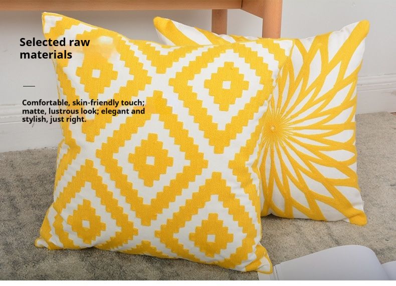 Modernes, einfarbiges Dekokissen-Set – weiche Füllung aus PP-Baumwolle, minimalistisches quadratisches Kissen für Sofa/Bett, 45 x 45 cm (mit oder ohne Einsatz, 6 Farben)_voghion.com