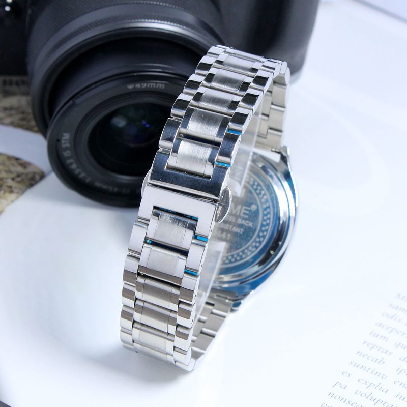 Men's Vintage Style Quartz Watch With Analog-Digital Display, Alloy Case, Mineral Glass, 30M Water Resistant, Retro Fashion Timepiece For Casual Wear_voghion.com