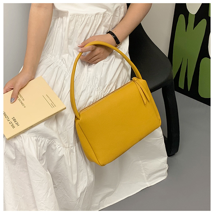 Underarm Bag Women's 2023 New French Niche High-end Hand-held Shoulder bag net red hot style foreign style small square bag_voghion.com