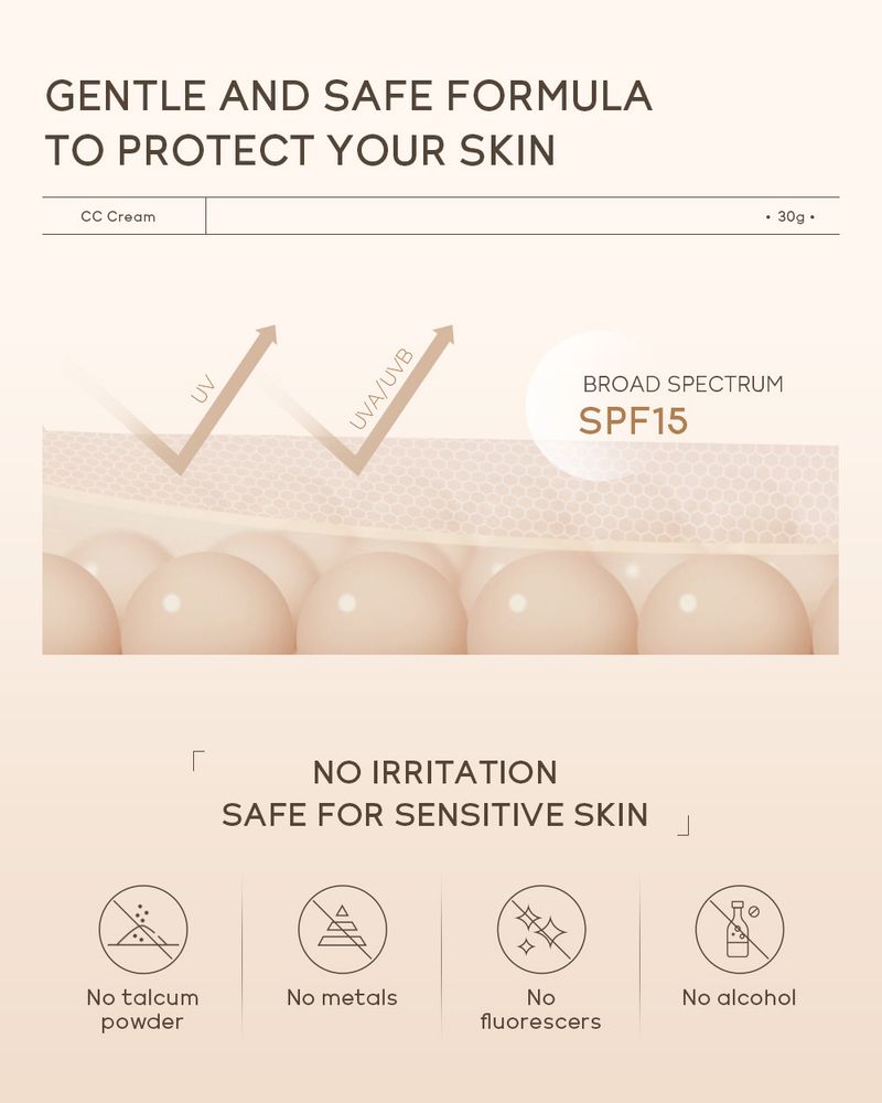 CC Cream 30ml (tube) Skin Enhancing Hydrating And Moisturizing Cosmetics Manufacturer_voghion.com
