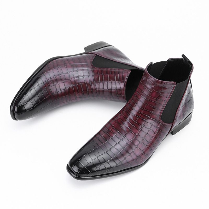 Herrenstiefel im britischen Stil, lässig, alles stilvolle Herrenstiefeletten_voghion.com