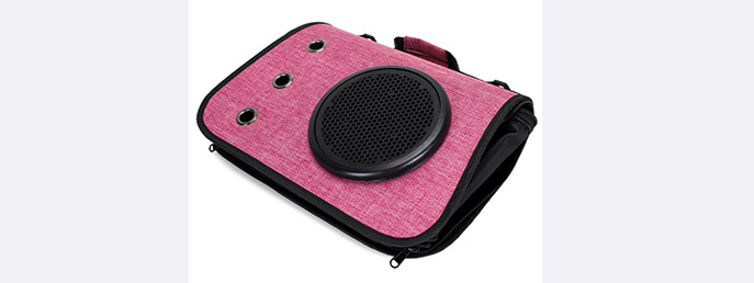Cat bag new folding portable space capsule pet bag Oxford cloth go out portable breathable and comfortable Cat backpack_voghion.com