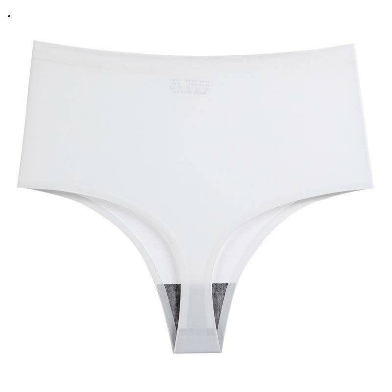 Nahtloser Tanga mit hoher Taille für Damen – atmungsaktiver Zwickel aus Nylon und Baumwolle, unsichtbare Bauchkontrolle, schnelltrocknende, bequeme Passform für Yoga-Workout jeden Tag_voghion.com