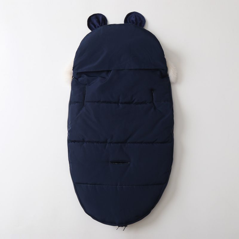 Saco de dormir para bebé, manta envolvente gruesa con forro polar de invierno para recién nacidos (0-1 año), acogedor y cálido, varios colores._voghion.com