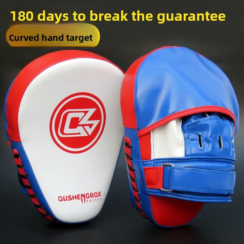 Boxen für Kinder, Sanda Punching Muay Thai Trainingsgerät, Gebogener Fuß Runder Targ, Erwachsene Kampf Kleine Hand_voghion.com