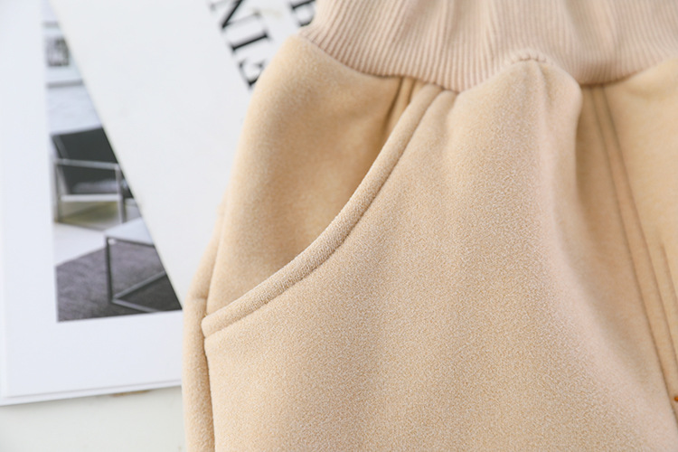 Dickes, warmes Baby-Set für Jungen, zweiteiliges Set für Herbst und Winter_voghion.com