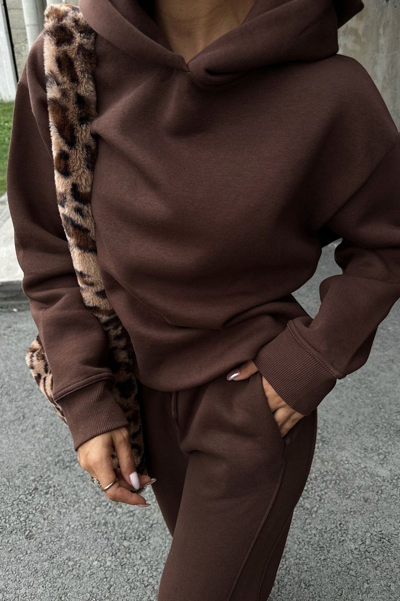 Women's Casual Hooded Sweatshirt & Jogger Set - Long Sleeve Pullover Hoodie With Pockets & Comfortable Lounge Pants ( Streetwear, Autumn Winter)_voghion.com