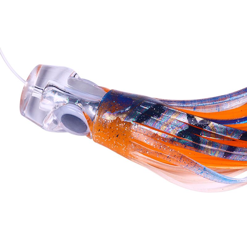 Trolling Soft 6 Colors 9inch Acrylic Octopus Bionic Boat Sea Fishing Lure Tuna Bait_voghion.com