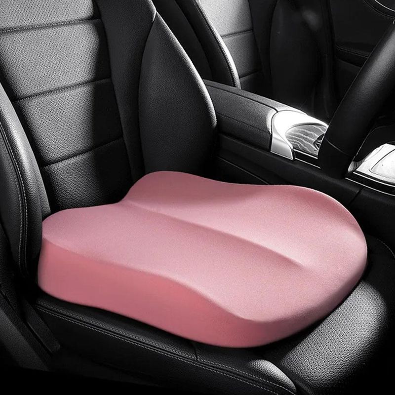 Memory Foam Height Protector Mats Cushions Seat Detachable Pad Car Adult Booster Cushion Cove_voghion.com