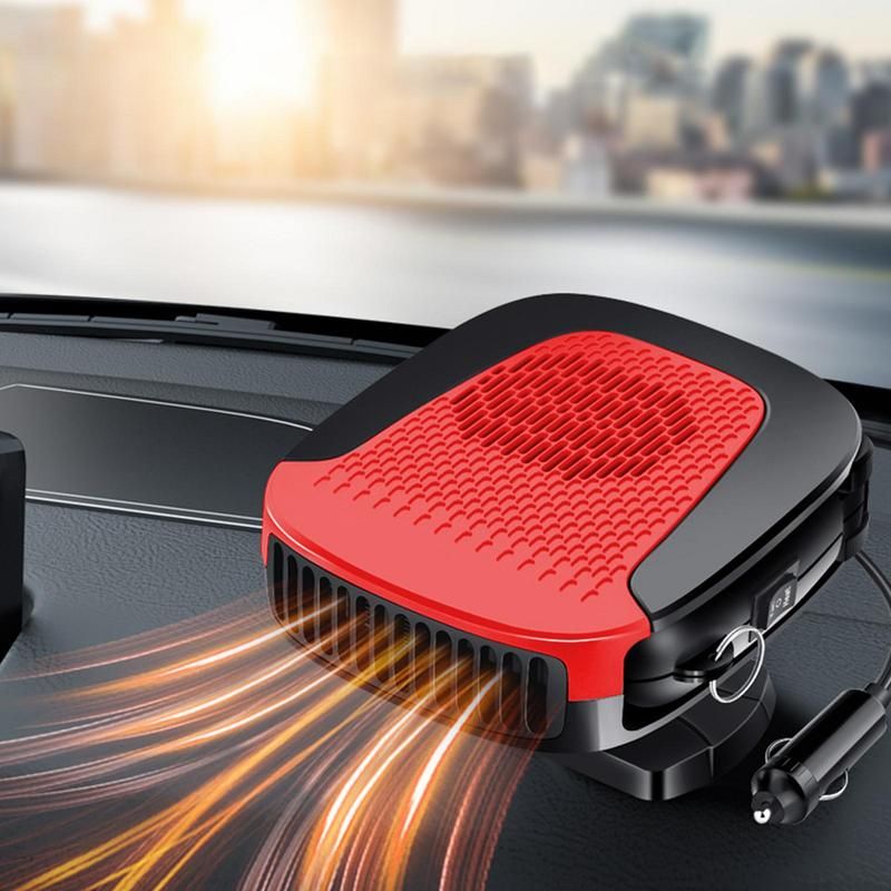 Windshield Defrost Window Defroster Portable Heater Plug In 2-in-1 Heating/Coog Fan Car_voghion.com