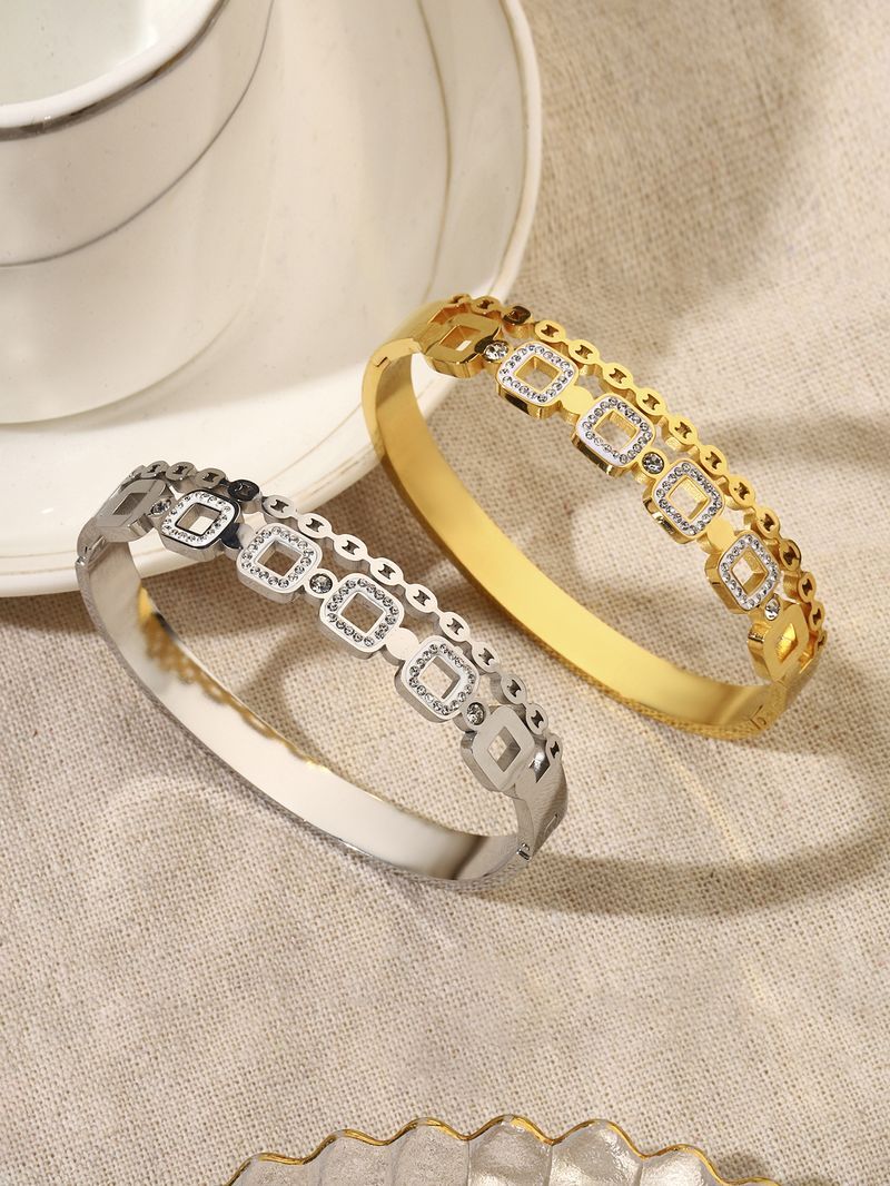 Trendikad uued ehted, moodne isiksus, lihtsa disainiga roostevabast terasest käevõru, tüdrukute igapäevased käevõrud_voghion.com