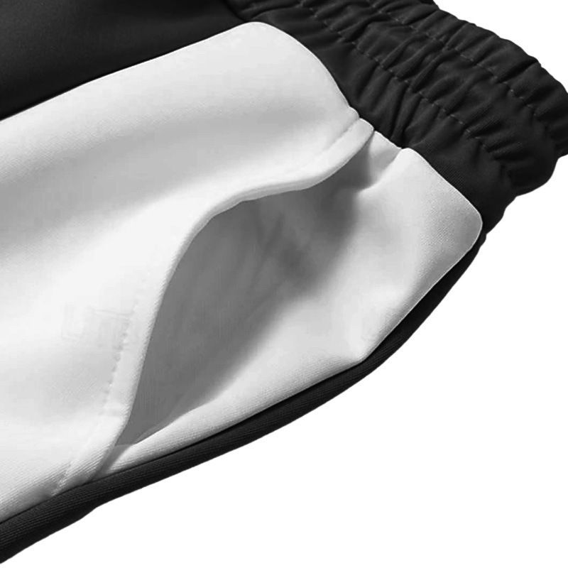 Lässige, sportliche Jogginghose für Herren – lockere Passform, atmungsaktiv und schnelltrocknend mit Farbblockdesign zum Laufen, fürs Fitnessstudio und den Alltag_voghion.com