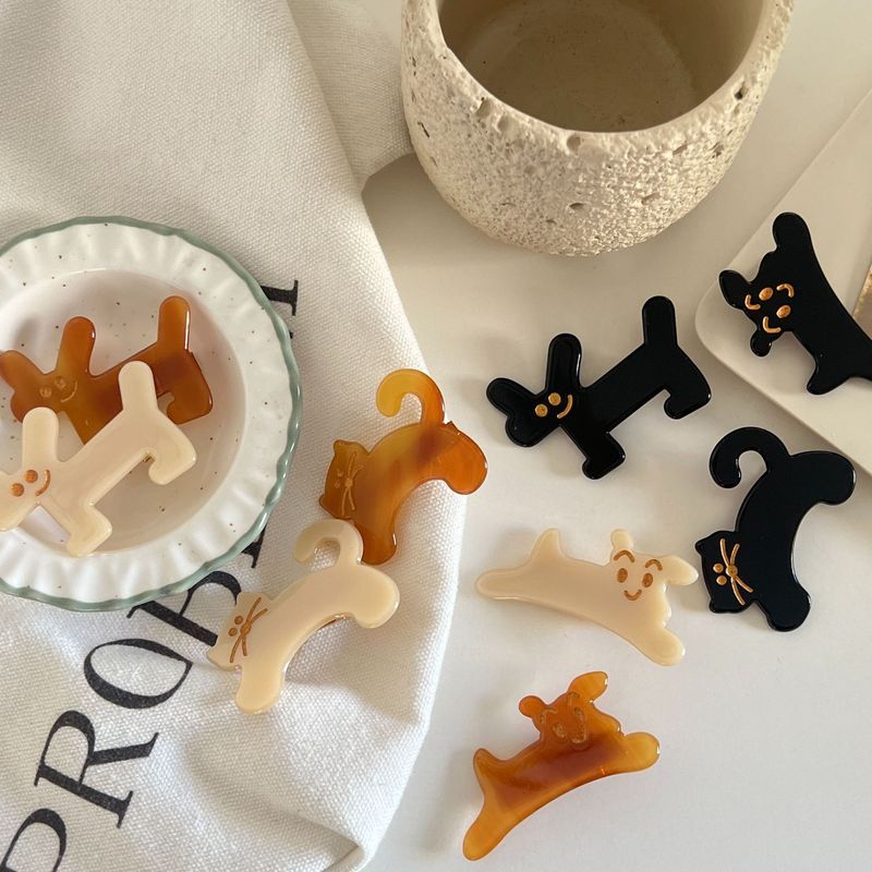 All'ingrosso coreano nuovo carino mini 5 cm animale clip laterale semplice acido acetico frangia fermagli per capelli fermagli a becco d'anatra accessori per capelli_voghion.com