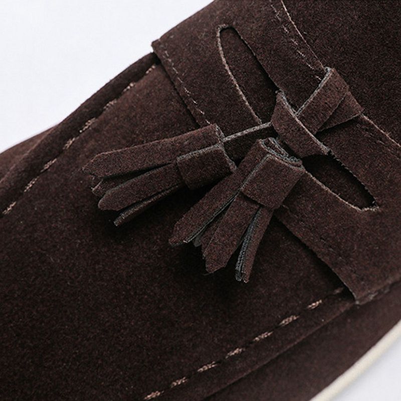 SHLIANG Fashion Plus Size Men's Shoes Retro British Style Slip-On Loafers Casual Soft Bottom Lazy Man's Shoes Breathable Round Toe Non-Leather Y0665_voghion.com