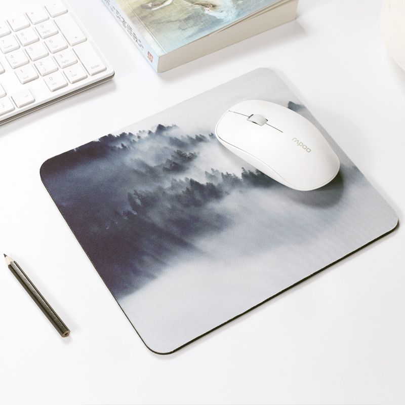 Tappetino per mouse di qualità imbattibile, di piccole dimensioni, creativo, fresco e caldo, per ragazze, con protezione in gomma, elegante e carino, per la casa._voghion.com