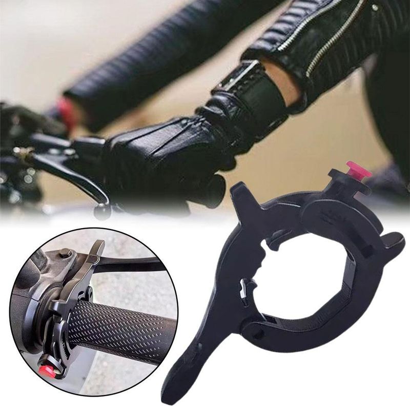 Motorcycle, Vehicle, Cruise Control, Throttle Clip, Energy-saving Device, Transparent Electric Vehicle Booster, Aluminum_voghion.com