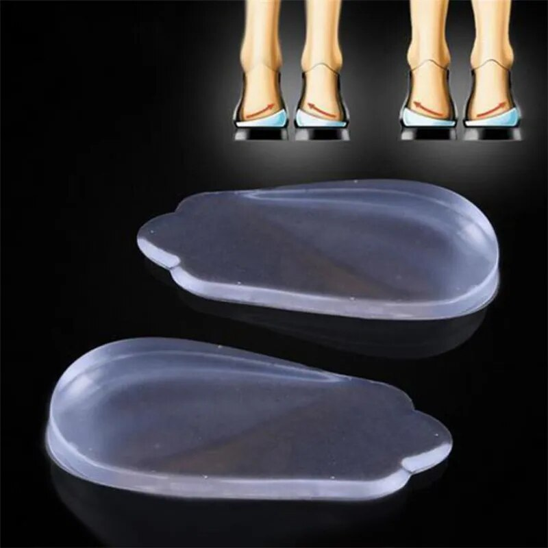 2Pcs silikonske ortotike X/O-type Legs Corrector Gel Blazina za ortopedske vložke Čevlji Pad Pugel Flatfoot Heel Cup_voghion.com