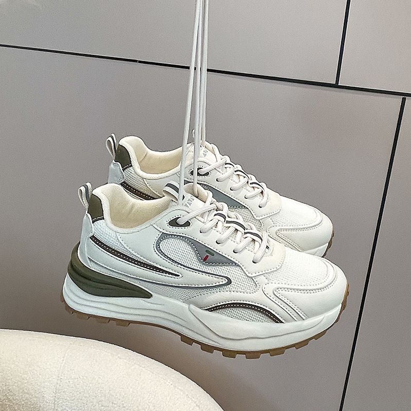 Primavera Nuovo Forrest Gump Running Sneakers Ins Mesh Casual Versatile Edizione Coreana Fondo Spesso Scarpe Da Donna Alla Moda_voghion.com