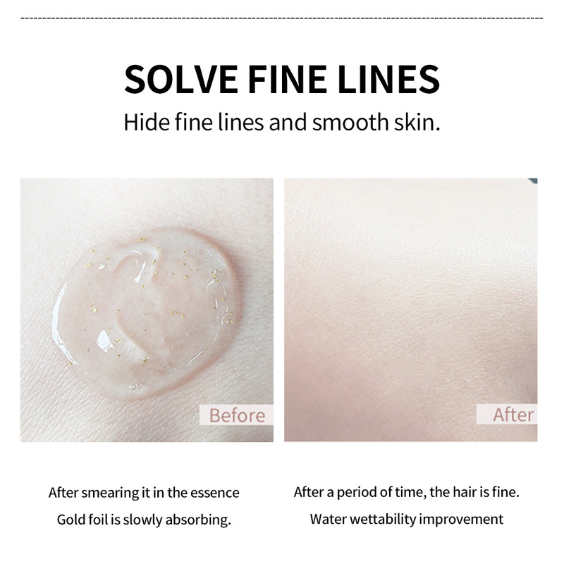 Gold Pore Perfect Prime Invisible Pore Smooth Fine Lines Moisturizing Oil Control Lasting Skin Care Brightening_voghion.com