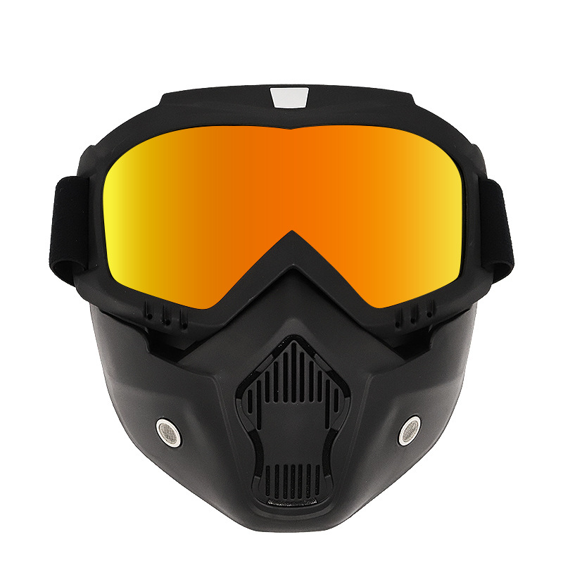 Gränsöverskridande exklusiva Harley retro maskglasögon anti-dim off-road motorcykel hjälm glasögon vindtät utomhuskörning_voghion.com