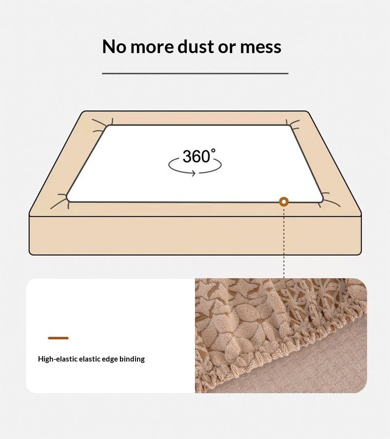 Copridivano Jacquard – Protezione per divano elasticizzata in poliestere di alta qualità, design moderno e minimalista, antiscivolo e anti-gatto_voghion.com