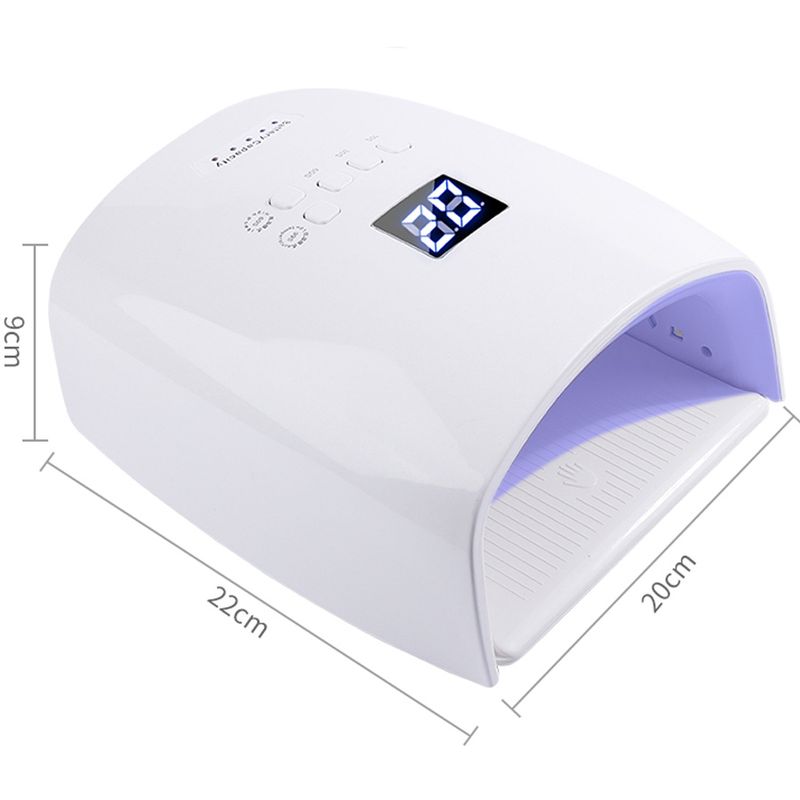 66W Akumulatorowa Lampa Do Paznokci S10 Bezprzewodowa Suszarka Do Paznokci Manicure Maszyna UV Światło Do Paznokci Bezprzewodowa Lampa UV LED Do Paznokci_voghion.com