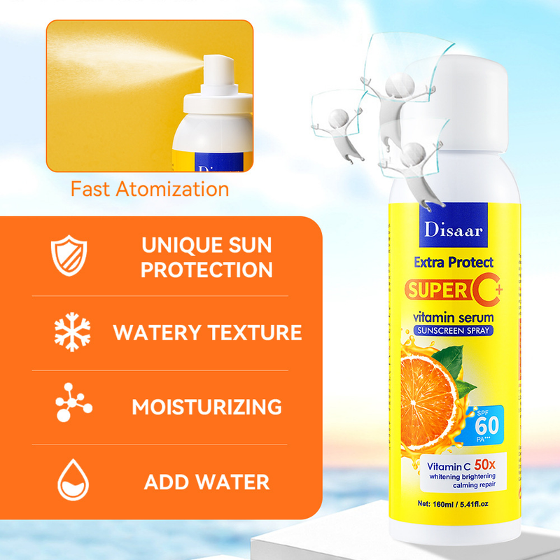 DISAARC+vitamin spray waterproof isolation sunscreen_voghion.com
