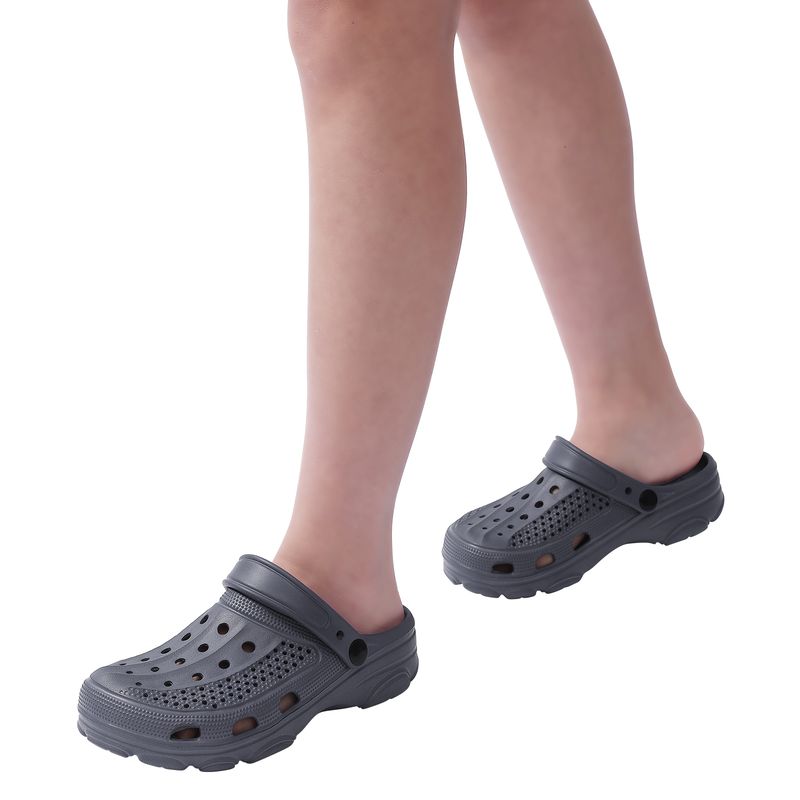 Bebealy Men Hole Clogs Slippers Men Garden Shoes For Men Arch Support Slides Summer Fashion Beach Slippers Non-slip EVA Slippers_voghion.com