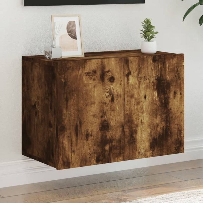 TV-Wandschrank Räuchereiche 60x30x41 cm_voghion.com