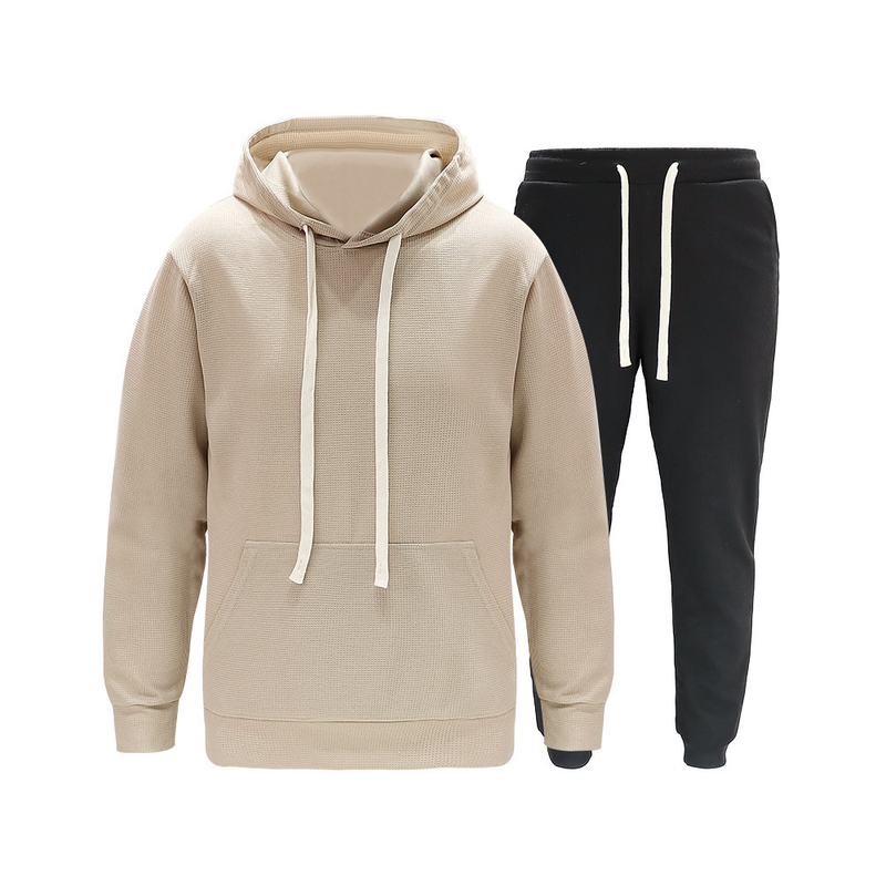 Waffler – pull de sport de loisirs pour hommes, ensemble deux pièces, personnalisation, nouvelle collection automne_voghion.com