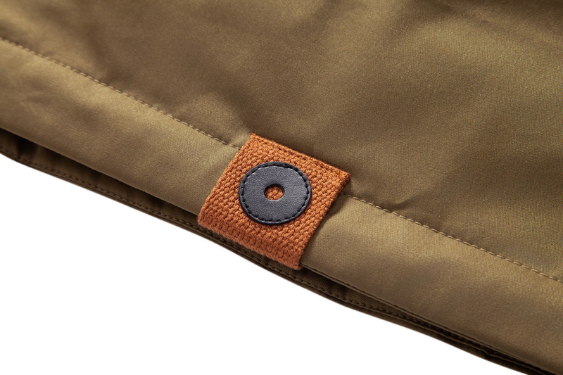 Erkek Giyim Kış yeni fonksiyonel çift fermuarlı tasarım rahat İpek pamuklu ceket 90 beyaz ördek İpek pamuklu sıcak ceket erkekler için_voghion.com