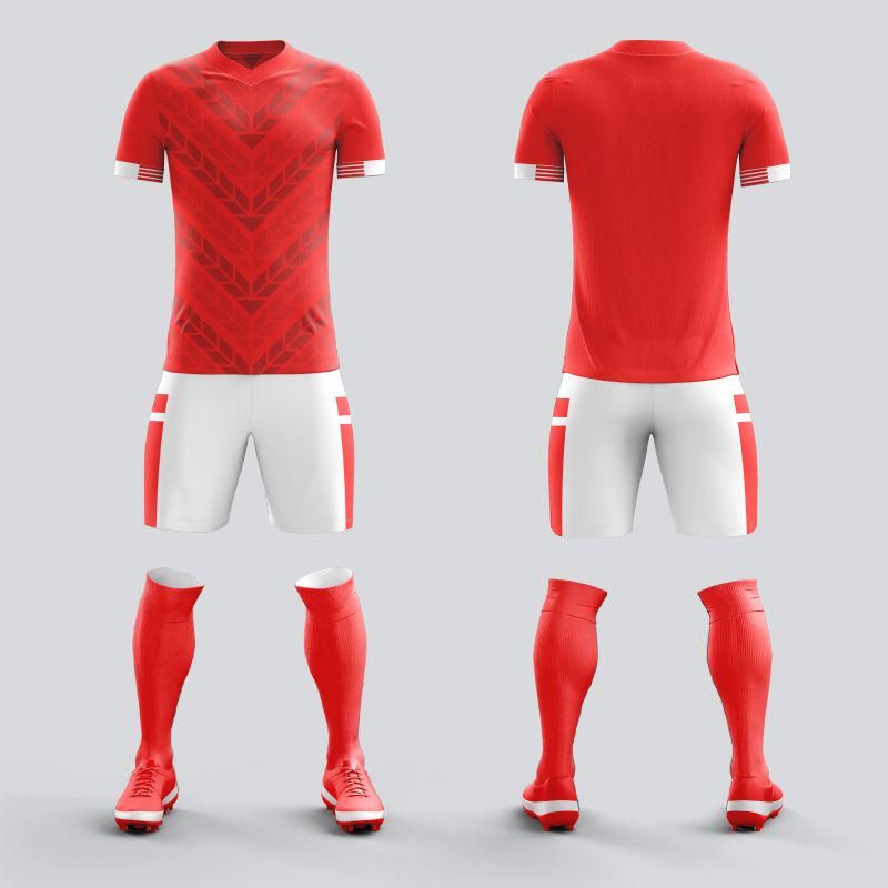 2024 Ganzkörper-Fußballanzug-Set Herren-Wettbewerbsdorf Super-Trainingsteam-Uniform für Erwachsene mit kurzen Ärmeln_voghion.com