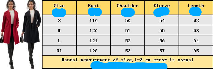 Autumn Winter New Women's Woolen Long Lace-up Wool Coat Solid Color Simple Slim Jacket_voghion.com