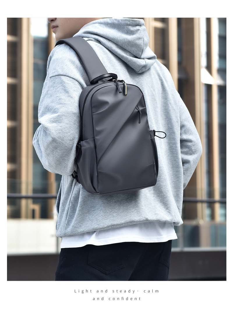 Borsa da uomo, borsa da petto alla moda, casual, a tracolla, grande capacità, antispruzzo, borsa da moto, borsa da messaggero tattica a tracolla, da uomo_voghion.com
