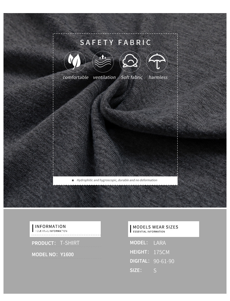 Solid Color Casual Pullover Mutton Leg Sleeve Short-sleeved T-shirt_voghion.com