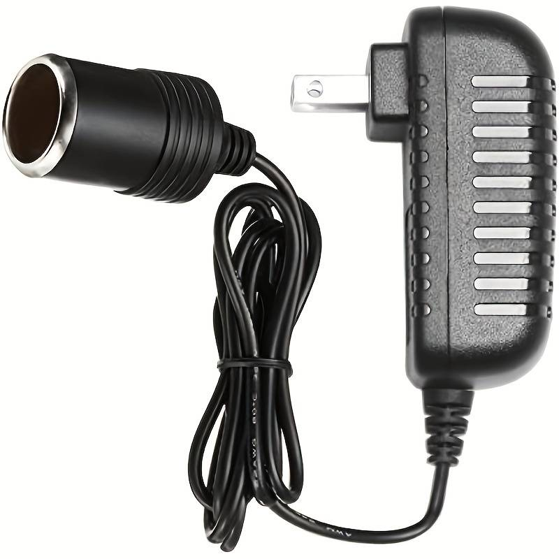 Convertidor de CA a CC de 12 V, 2 A, 24 W, toma para encendedor de coche, adaptador de corriente de 110-240 V a 12 V CA/CC_voghion.com