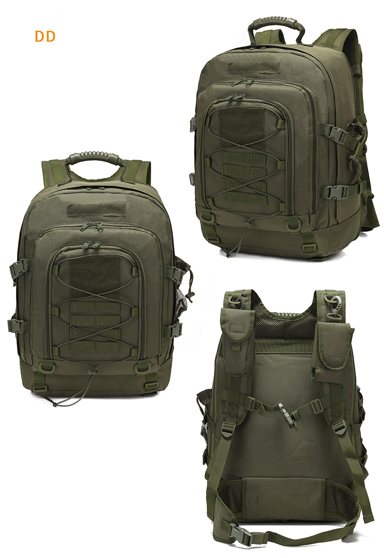 Mochila tática camuflada masculina, bolsa para caminhada, aventura ao ar livre, à prova d'água, bolsa de bagagem de lazer, mochila_voghion.com
