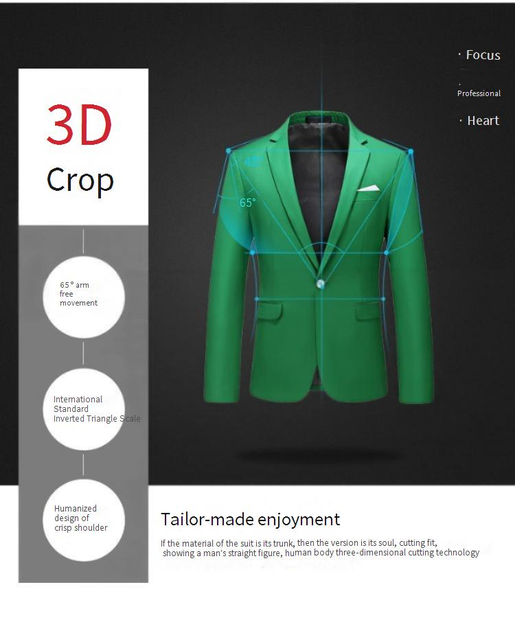 Men's Clothing Suit Three Piece Suit Quality Slim Fit Large Size Business Formal Work Groomsmen Suit_voghion.com