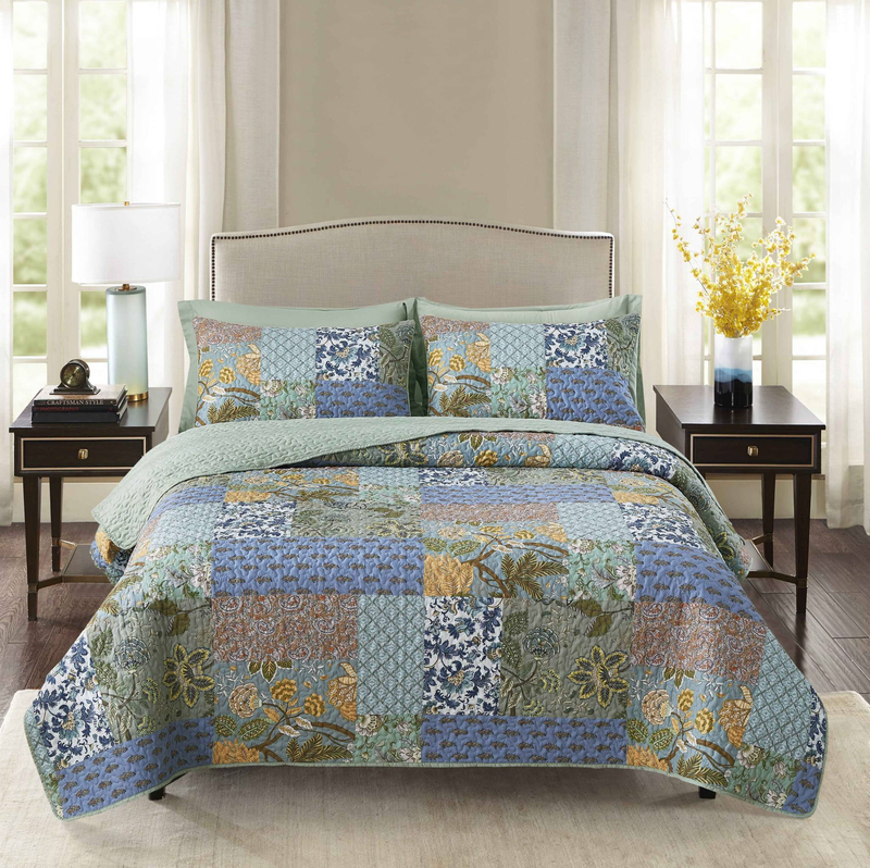 CG40 Multi-piece Phoenix Tail Bed Cover Set, Suitable For Bedrooms And Living Rooms (1* Bedspread +2* Pillowcase, No Duvet Core Or Pillow Core)_voghion.com